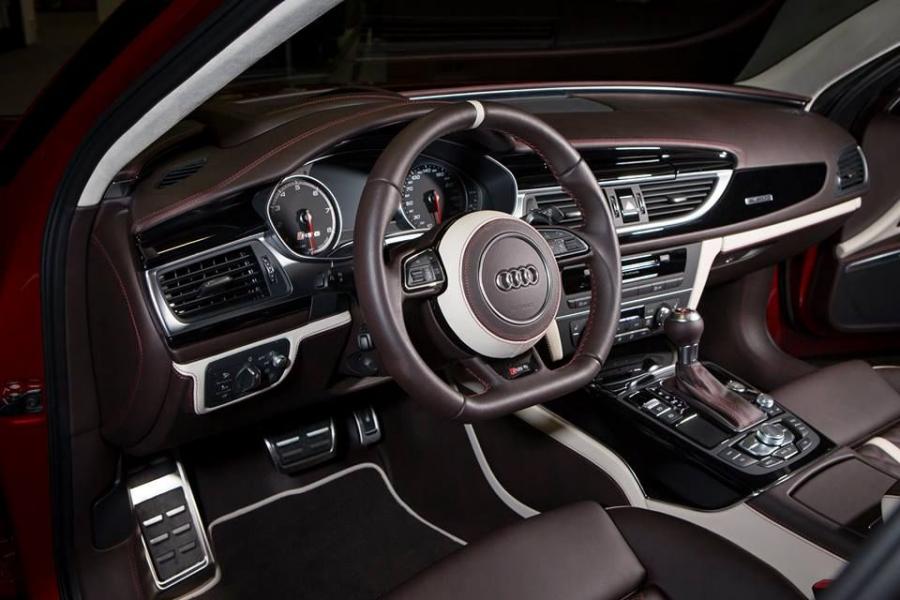 Интерьер Audi RS6 Avant Individual by ABT 2016 года  (фото 7 из 10)